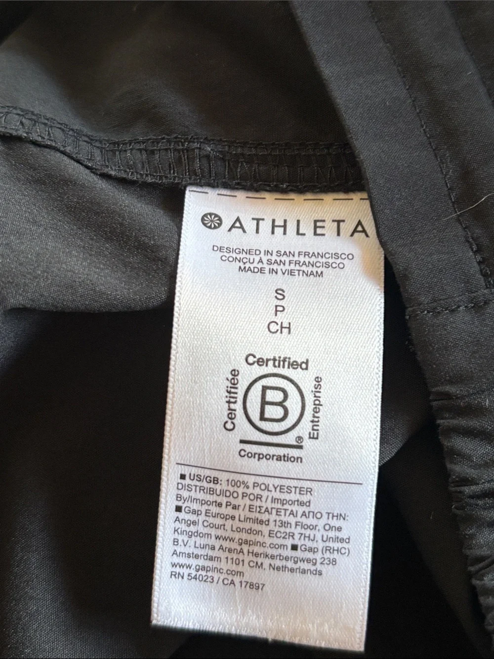 Athleta black high